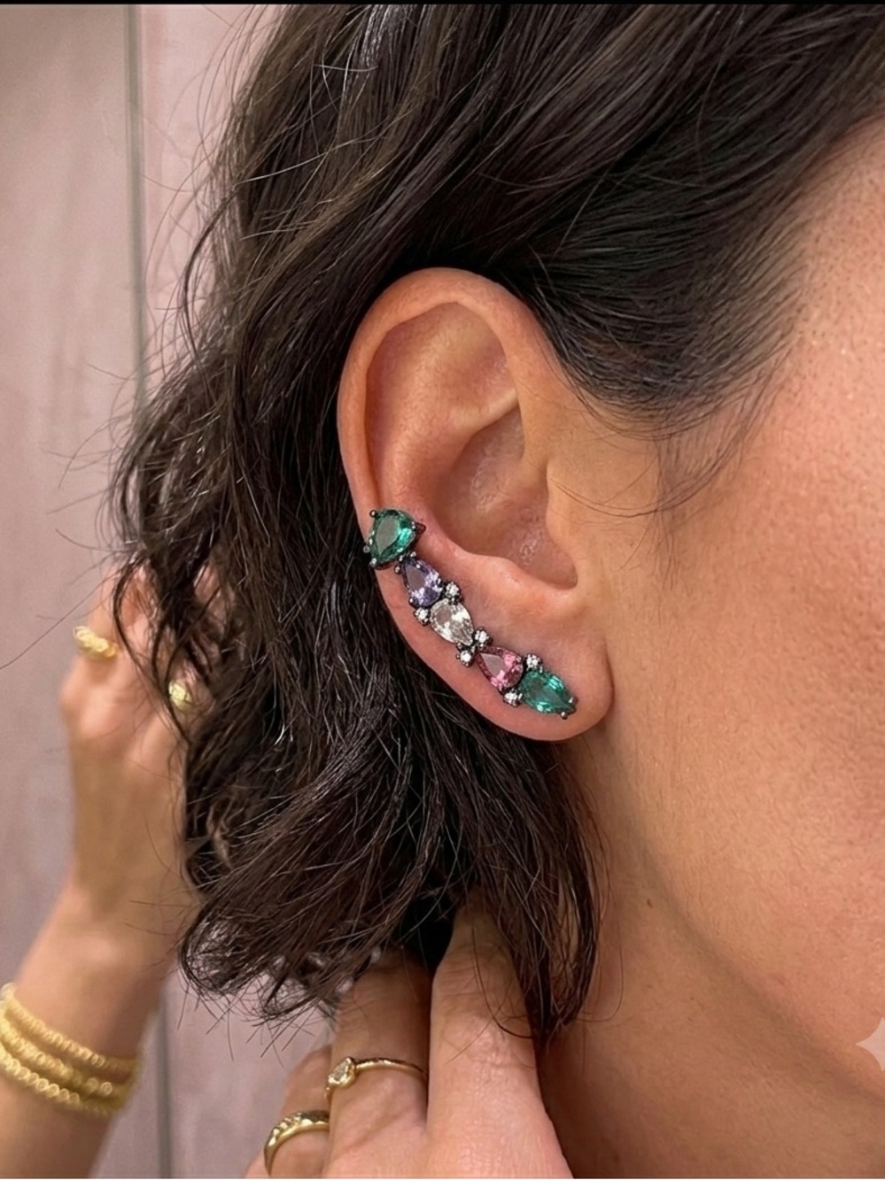 COLORFUL Stud Earrings